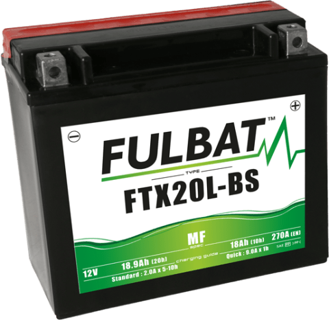 BATERIE FULBAT 12V/18AH FTX20L-BS