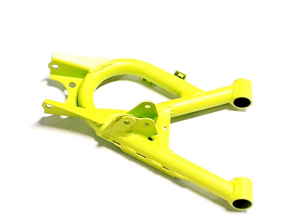 REAR LOWER SWING ARM, RH, FLUORESCENT GREEN