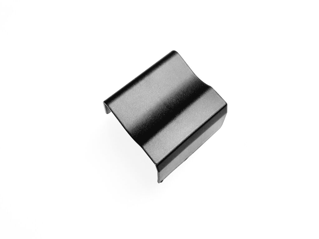 U01 LEFT DOOR HINGE COVER PP BLACK