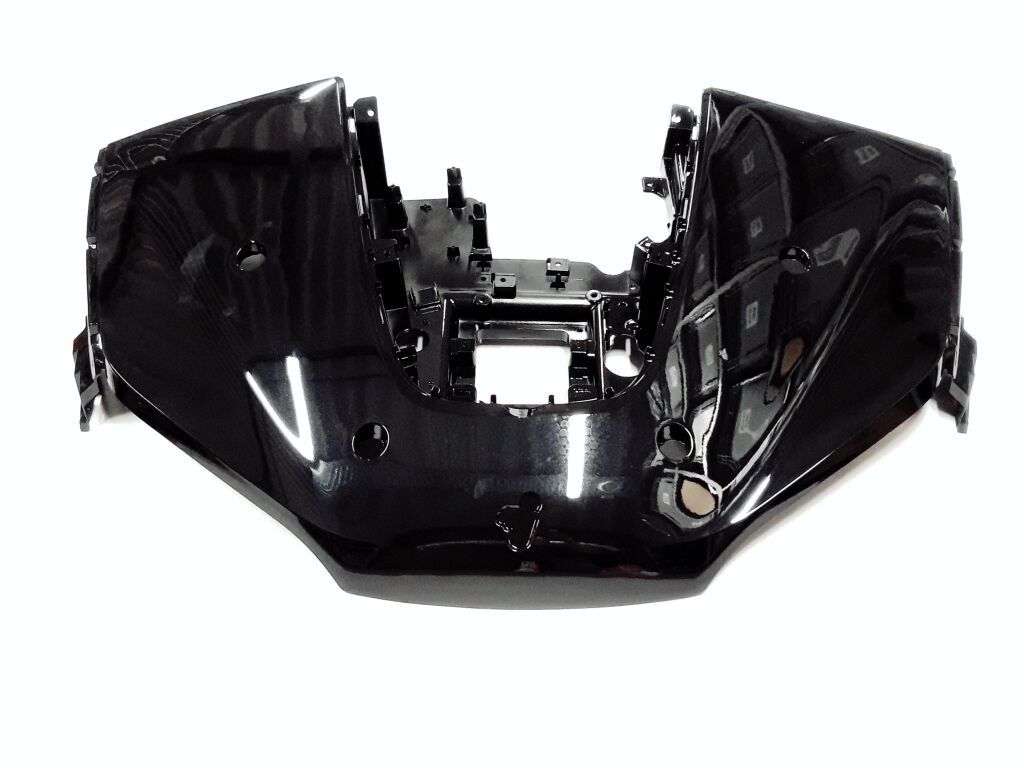 black front panel