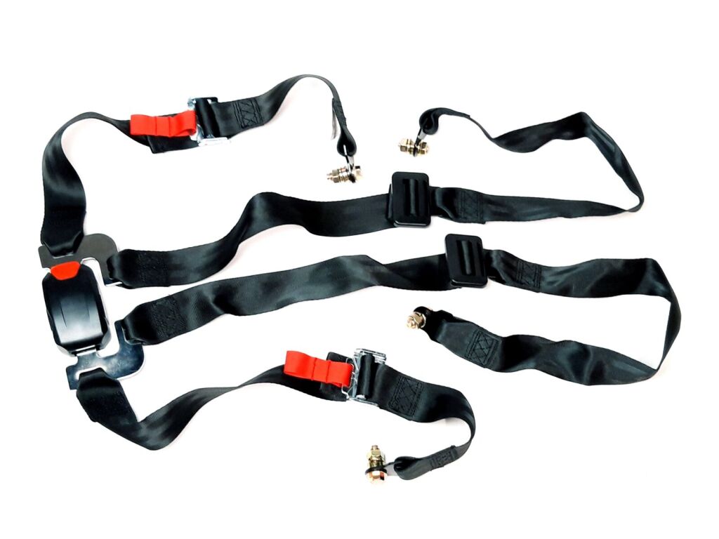 PASSENGER SEAT BELT ASSEMBLY_4-POINT TYPE_WITHOUT RETRACTOR