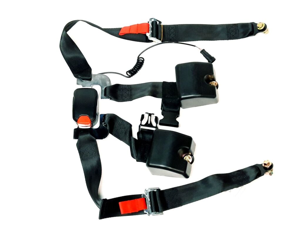 DRIVER'S SEAT BELT ASSEMBLY_4-POINT TYPE_WITH RETRACTOR