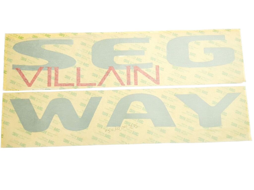 SSV door SEGWAY decal (left red)