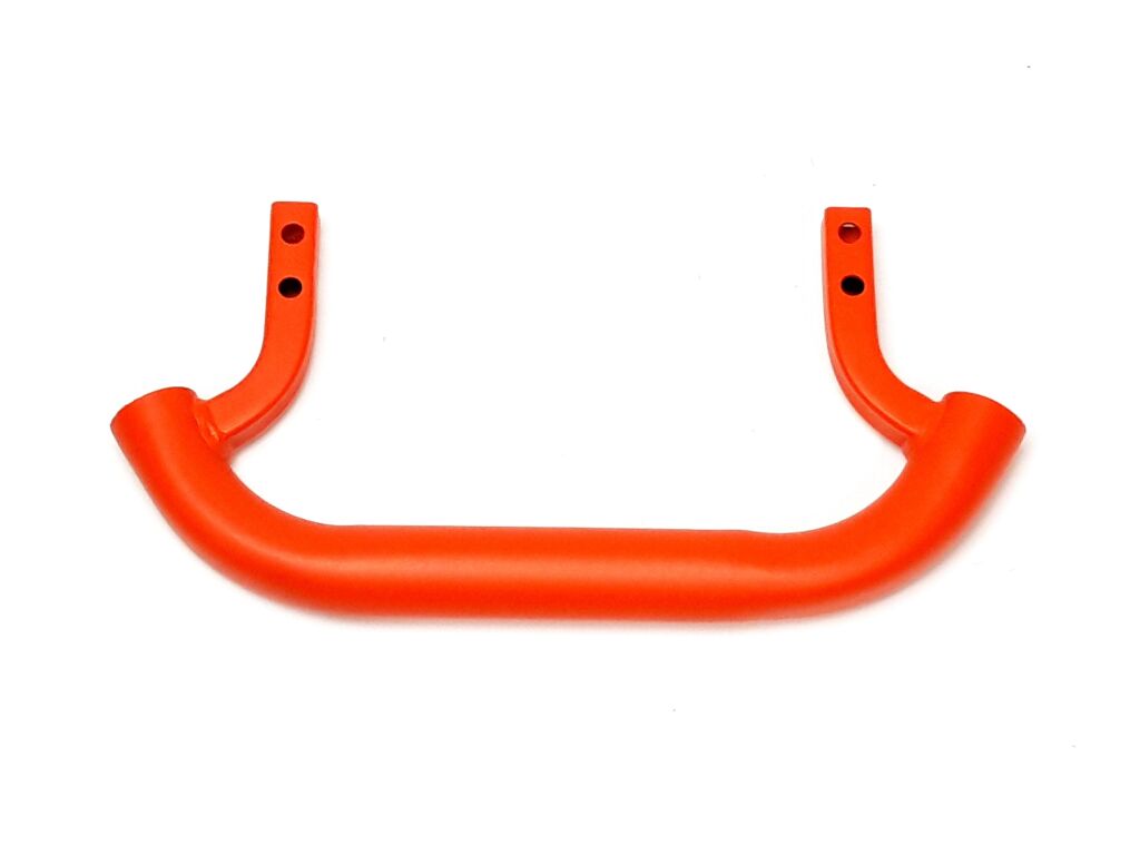 Red rear armrest assembly