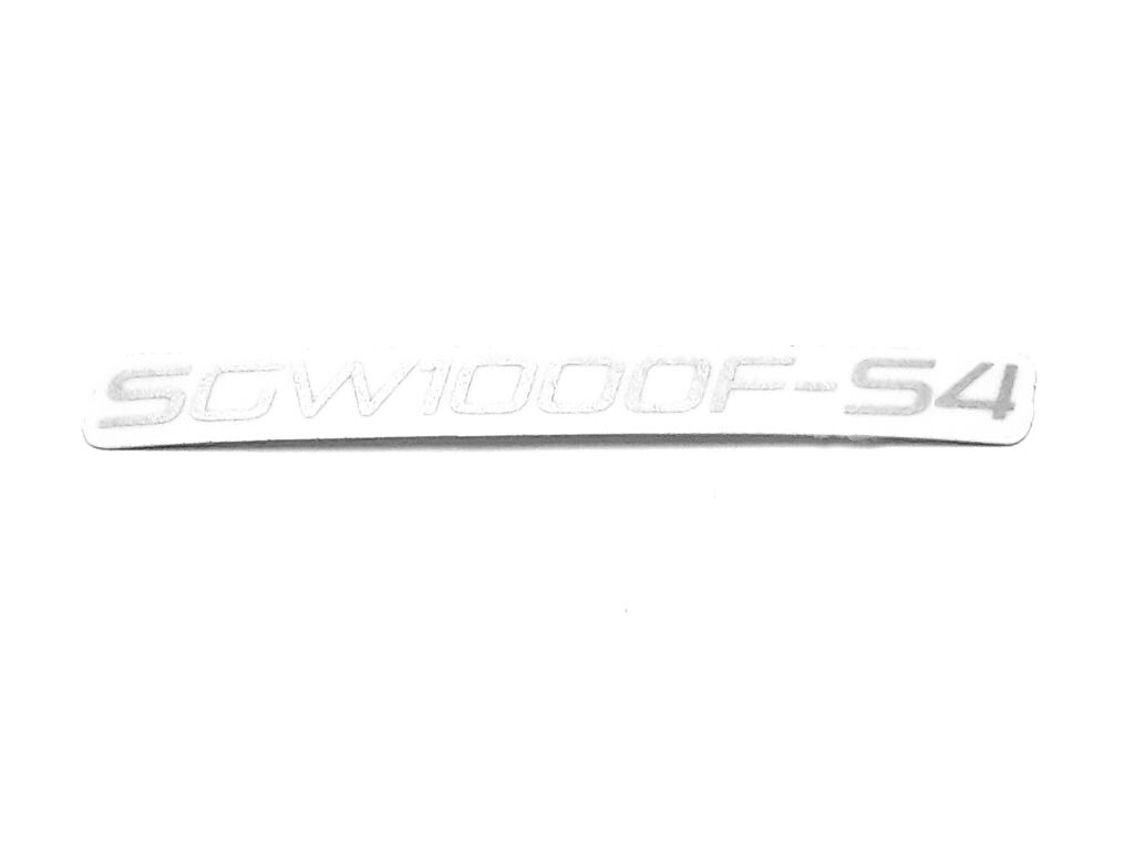 SGW1000F-S4 MODEL DECAL