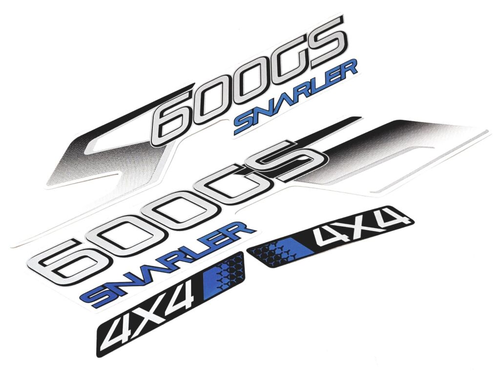 DECAL ASSY(600GS GREY-BLUE)(SHORT VEHICLE)