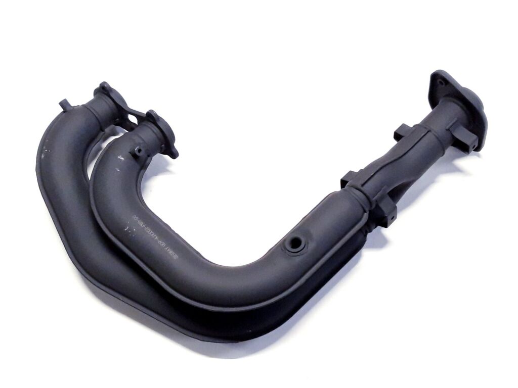 Exhaust elbow welding combination