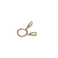 Steel wire clip