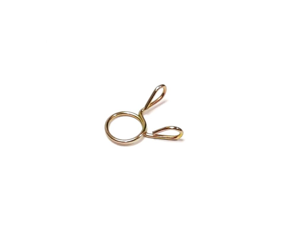 Steel wire clip