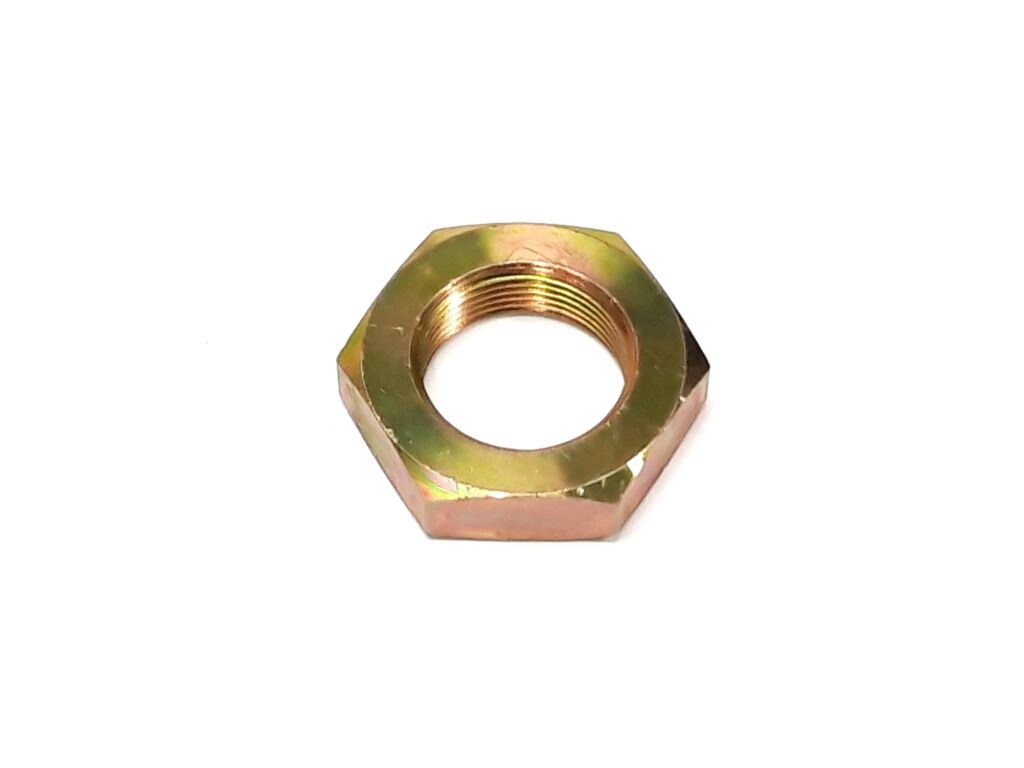 Rear axle lock nut (A)