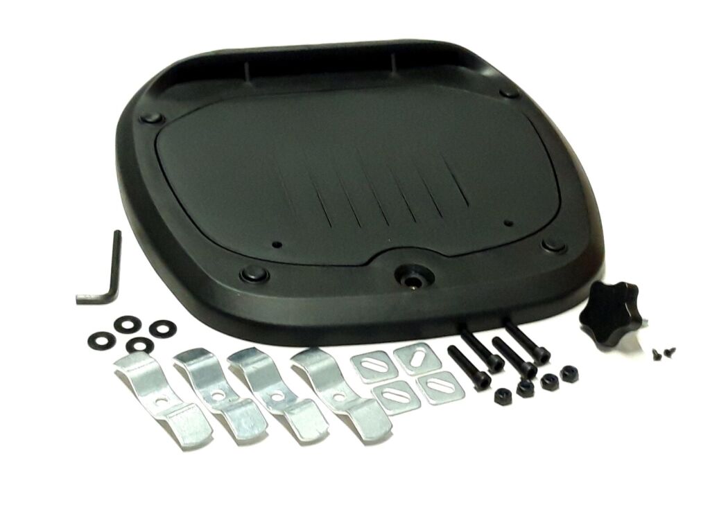 Rear trunk mounting plate kit