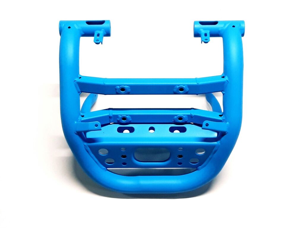 FRONT BLUE BUMPER